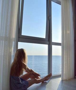 Апартаменты Amare@Mare Apartment Сутоморе Апартаменты с видом на море-8